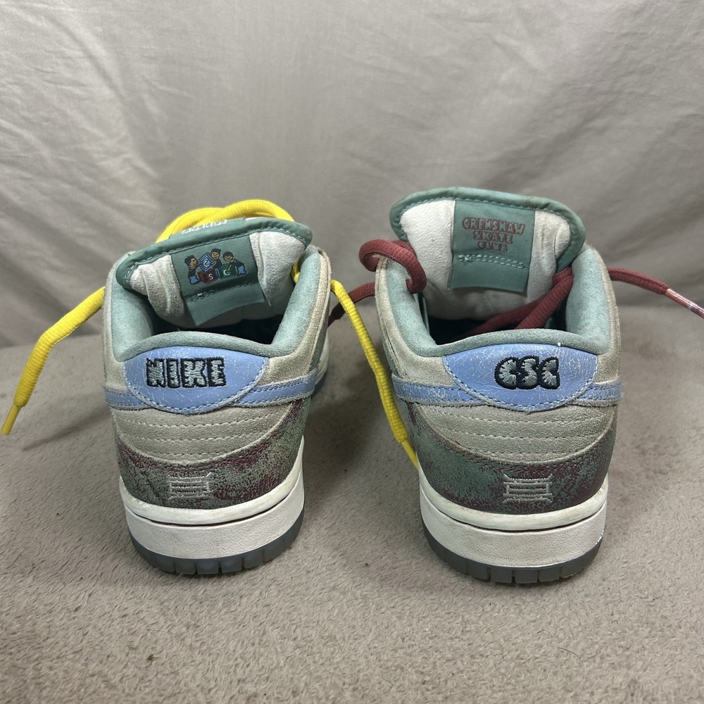 Nike SB Dunk Low Crenshaw Skate Club FN4193-100 Size 5.5M / 7W - Picture 6 of 16